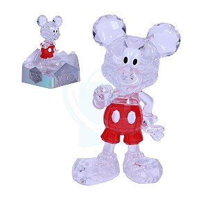 Boneco Mickey Mouse Figura De Cristal - Disney 100 Anos