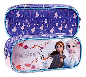 Estojo Escolar Frozen Bolsa Infantil Menina Simples Disney