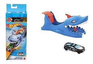 Hot Wheels City Lançador Nemesis Tubarão Shark Gvf41 Mattel