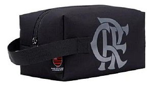 Estojo Necessaire Frasqueira Esportiva Flamengo Rubro Negro