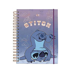 Caderno Smart Universitário Stitch Com Folhas Destacáveis