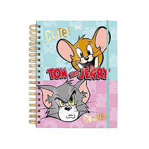 Caderno Smart Colegial Tom & Jerry Com Folhas Removíveis