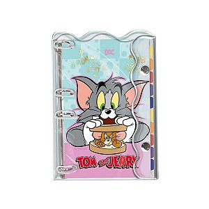 Fichário Dac Colegial Em Pvc Cristal – Warner Tom E Jerry