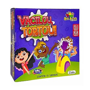Brinquedo Jogo Infantil Torta Na Cara, Vacilou Tortou