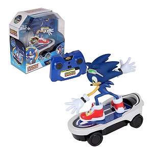 Sonic Free Rider Skate Com Controle Remoto The Hedgehog Fun
