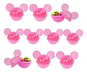 Porta Mix Mini Lembrança Minnie Disney 12 Unidades Plasútil