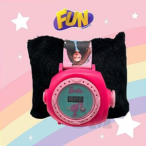 Relógio Digital Com Projetor Barbie - Fun Brinquedos
