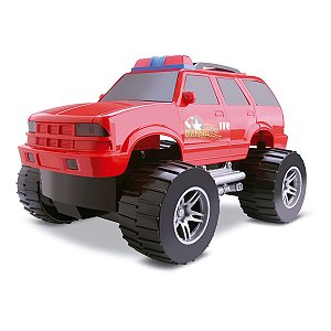 Carrinho De Brinquedo Resgate Jeep Super Comando Silmar