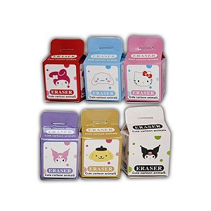 Borracha Milk Sanrio Hello Kitty Mini Recortávél Colorida