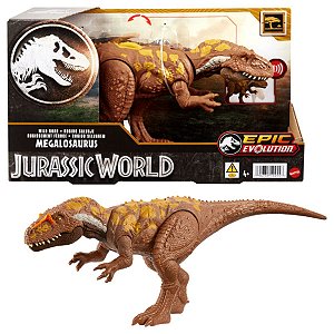 Dinossauro Megalosaurus Rugido Selvagem - Jurassic World