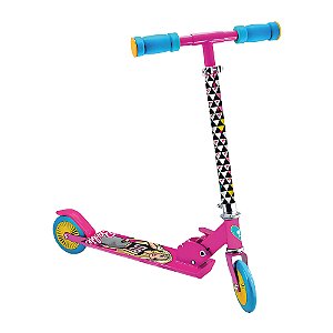 Patinete Infantil Feminino Barbie 2 Rodas - Fun