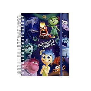 Caderno Universitário Smart Divertida Mente 2 Disney Dac