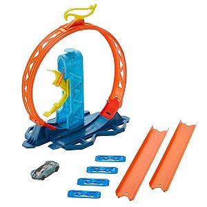 Pista Hotwheels Track Builder Unlimited Loop Kicker Mattel