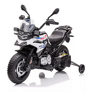 Mini Moto Elétrica Bmw F850gs 12v - Zippy Toys - Branca