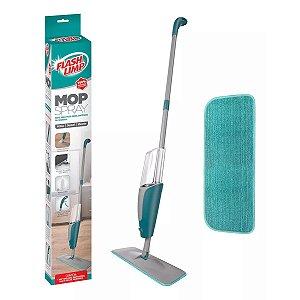 Mop Spray Flash Limp 400ml C/ Refil Microfibra Mop7800 Verde