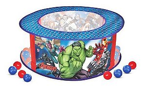 Piscina De Bolinhas Vingadores Com 100 Bolinhas
