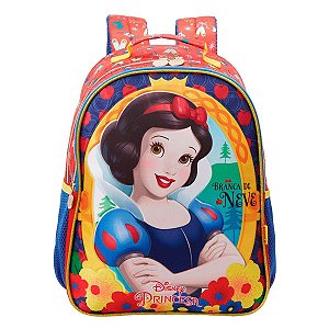 Mochila Escolar 16 Princesa Da Disney Branca De Neve Xeryus