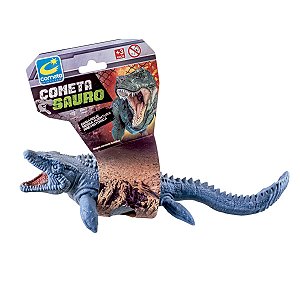 Brinquedo Dinossauro Mosassauro Super Realista 30cm Cometa