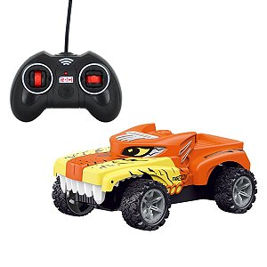 Carrinho De Controle Remoto Tigre Com 4 Funções - Dm Toys