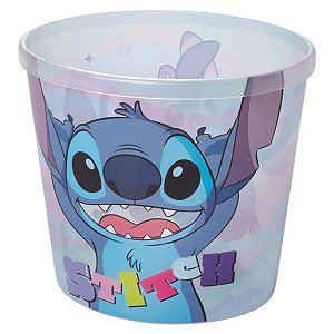 Balde Pote De Pipoca De Plástico Stitch 2,1 L - Plasútil