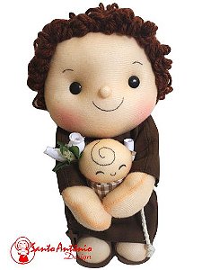 Boneco Santo Antônio Para Casamento Artesanal