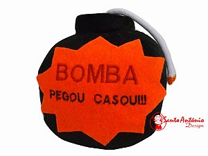 Buquê de Fitas Marsalla e Bomba do Noivo - Santo Antônio Design