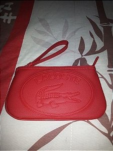 Clutch Lacoste Original.