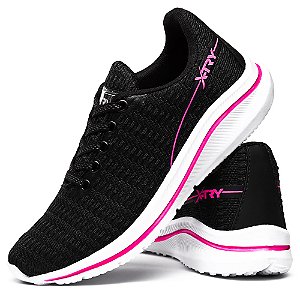 tenis preto de corrida feminino