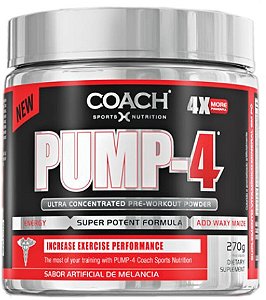 PUMP 4 - COACH SUPLEMENTS 270G