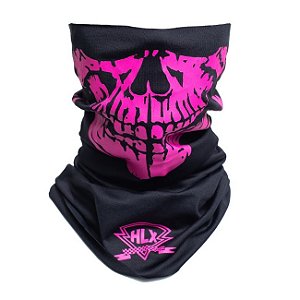 Tubo Flex Caveira Pink