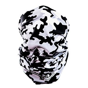 Tubo Flex - Camuflado Preto e Branco