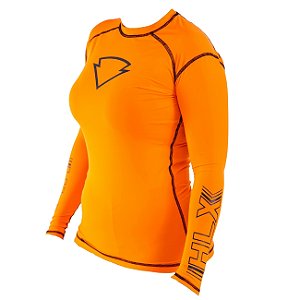 Blusa Segunda Pele Laranja feminina