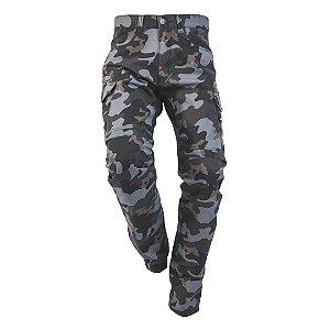 Calça Defender Camuflada Chumbo