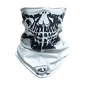 Tubo Flex Caveira Branco