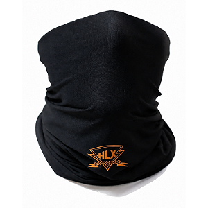 Tubo Flex Preto com Laranja