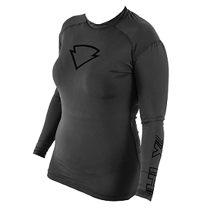 Blusa Segunda Pele Feminina Chumbo