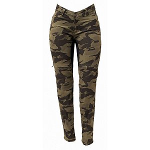 Calça Camu Force Comfort Feminina - Caqui