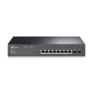 Switch 8 portas POE+ 150W  Gerenciável Omada TP-Link TL-SG2210MP Rackmount L2+