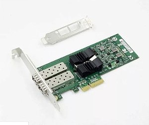 Placa Pci Express X1 Duas Portas Sfp Gigabit Intel 82576eb-2