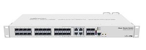 Switch Gerenciável 20 Portas Sfp Mikrotik Crs328-4c-20s-4s+rm