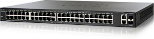 Switch 50 portas PÒE Gigabit Gerenciável Cisco Sg200-50p Slm2048pt-na 2SFP
