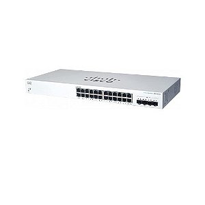 Switch Cisco Business 220 24p + 4p Sfp+ 10g Cbs220-24t-4x-na