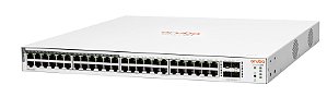 Switch Aruba Instant On 1830 48 portas gigabit  PoE 370W  + 4 portas SFP JL815A