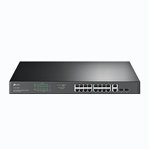 SWITCH TPLINK 16 Portas gigabit POE TL-SG1218MP + 2 portas SFP