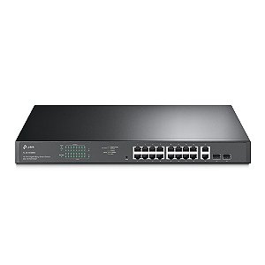 Switch Gigabit Gerenciável  PoE+ de 16 portas com 2 Portas  SFP TP-LINK SG1218MPE