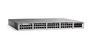 Switch Cisco  Catalyst 48 portas LAN MultiGigabit UPoE C9300-48UN 40G Layer 3 Inclui licença DNA