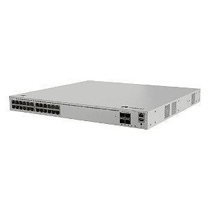 Switch 24 portas 2.5GB  4 SFP+ 10G  e POE+ 400 Watts - S310-24PN4X-AC - Huawei