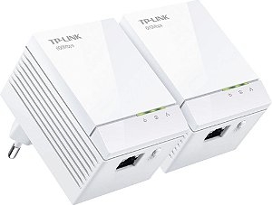 Kit 2 Peças Adaptador Powerline Gigabit Tplink TL-PA6010kit 600mb/s AV600