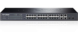 Switch Gigabit Web Smart 24 Portas Tl-sl2428 Tp-link