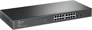 Switch 16 portas Gigabit Gerenciável 2 SFP TP-Link T1600G-18TS (TL-SG2216)